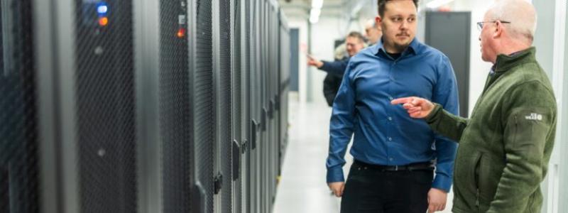 Borealis datacenter i finländska staden Kajana, där även Redeve Oy deltar. Foto: Kajana Stad