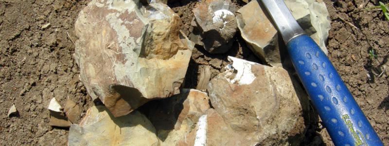 Geologen verktyg. Bland annat. Foto: Wikipeedia Common Lic. Kredit: Wilson44691