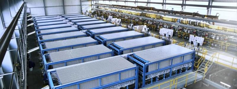 Thyssenkrupp-Nuceras Klor-alkali anläggning. Foto: Thyssenkrupp-Nucera