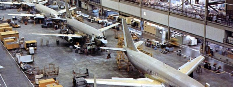 Boeing-fabrik. Foto: Click Americana - https://www.flickr.com/photos/clickamericana/53626818190/Wikimedia Commons