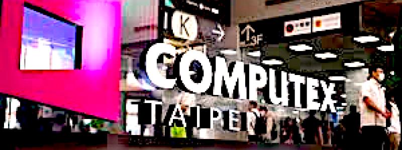 Computex-mässan i Taipei/Tauwan. Bild: Computex 2024