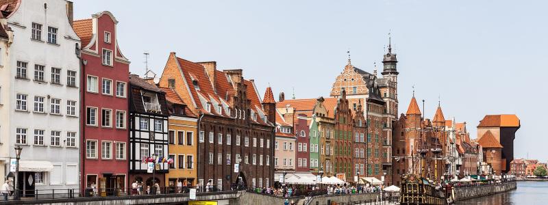 Gdansk i norra Polen. Foto: Diego Delso/Wikimedia Commons