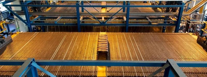 Elektrolys vid klor-alkali-anläggningen i Rotterdam
Foto: Nobian