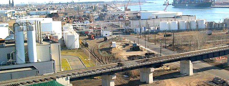 Industriområde i New Jersey i USA. Foto: Wikipedia Common Lic.
