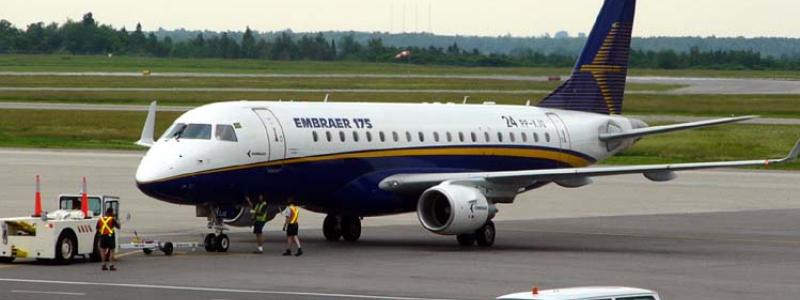 Ett Embraer-flygplan. Foto: Wikimedia Commons