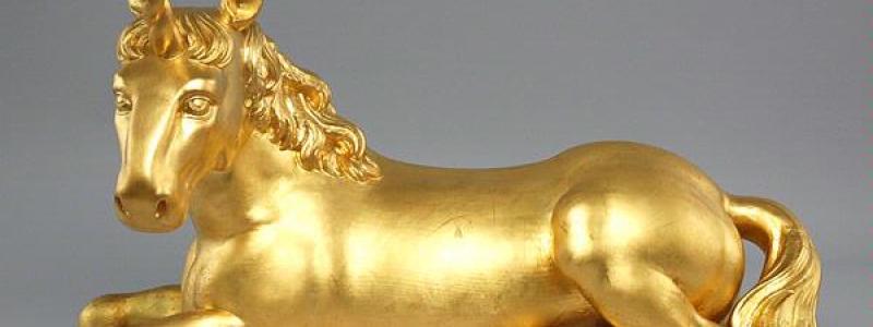 Enhörning av trä. Foto: Wikimedia Commons