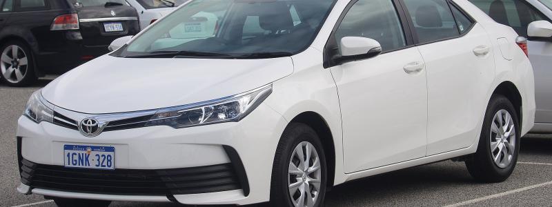 En Toyota Corolla, årsmodell 2018. Foto: EurovisionNim/Wikimedia Commons