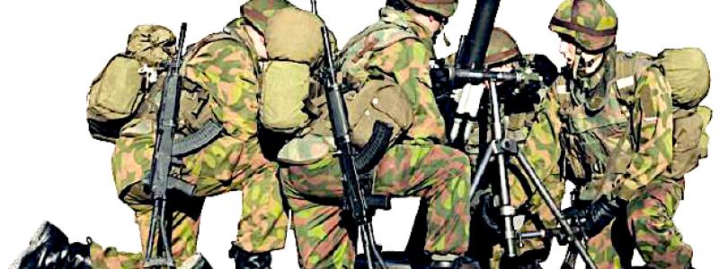 Finsktillverkad granatkastare. Foto: Wikipedia Common, Kredit: The annual report of Finnish Defence Forces