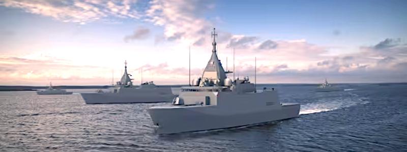 Enligt finska marinen bedöms stridsfartygens luftförsvarsförmåga vara bland de bästa i världen tack vare missilanskaffningen. Bild: Rauma Marine Constructions.