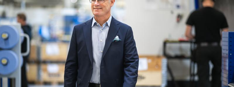 Erik Stenfors, vd på Hanza. Foto: Fredrik Karlsson Solsta Foto