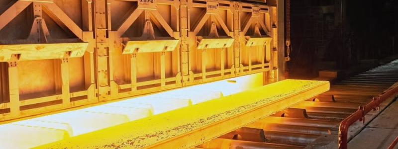 Ugn vid Thyssenkrupps anläggning i Duisburg.
Foto: Thyssenkrupp