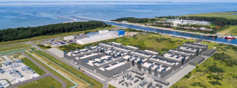 H2APEX förvärvar HH2E Lubminwerk GmbH tillsammans med ett strategiskt viktigt vätgasprojekt på anläggningen i nordtyska Lubmin. Illustration: H2APEX