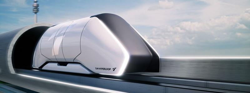 En Hyperloop-prototyp från Münchens Tekniska universitet TUM. Blir Bayern det nya "Silicon Valley i Europa"? Kvantdatorer, Hyperloop, satellitteknik, AI: Sedan tre år har Bayern och Siemens investerat miljarder i forskning inom ramen för Hightech-Agenda. Foto: Universitetet TUM-Hyperloop