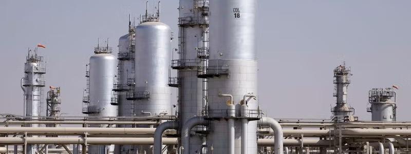 Oljeanläggningen i Abqaiq, som ligger cirka 60 kilometer sydväst om Dhahran i Saudiarabiens östra provins, är världens största anläggning för oljeprocessning och stabilisering av råolja. Foto: Saudi Arabia Oil Company