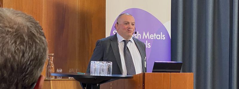 Incite ska fungera som en plattform där företag, forskare, investerare och beslutsfattare kan utbyta idéer och samarbeta för att driva innovation och hållbar utveckling. En representant från EU-kommissionen presenterade Incite tidigare i höst på ett seminarium hos Jernkontoret. Foto: Simon Matthis