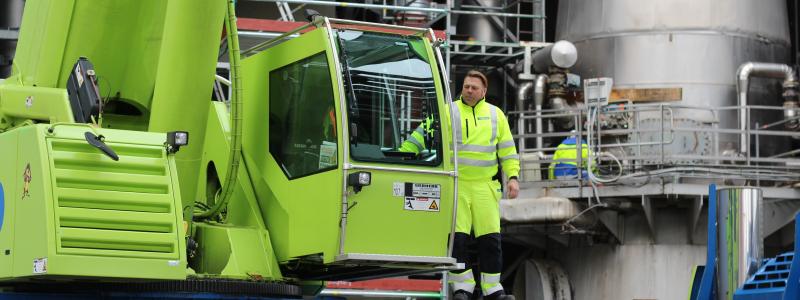 Anmärkningsvärt är att för de två största delbranscherna maskin- och transportmedelsindustrin har orderingången ökat efter sex respektive fyra kvartal av successivt minskad orderingång. Foto: Simon Matthis