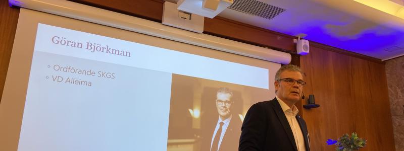 Göran Björkman, vd på Alleima. Foto: Simon Matthis