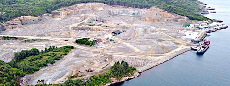 Industriområdet Hausvik i Lyngdal är ett av de områden som utreds för ett eventuellt SMR-kärnkraftverk. Foto: Lyngdals kommun.