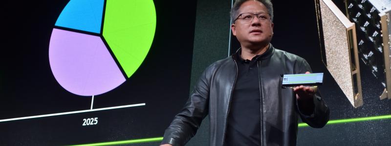 Jensen Huang, vd på Nvidia. Foto: Wikimedia Commons