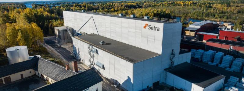 Sågverket i Hasselfors. Foto: Kaspar Hammarling/Setra