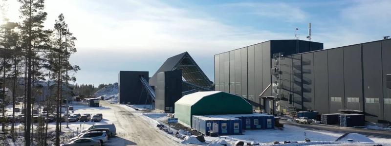 Entrén till Laiva guldgruva i Finland, som planeras återuppta produktionen under 2026. Foto: Laivacold