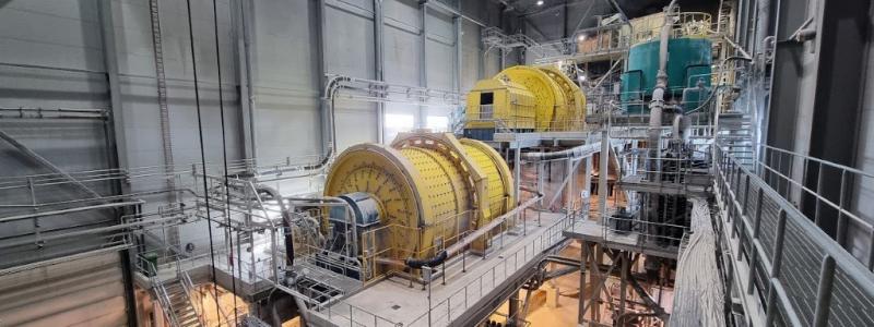 Laiva-gruvan är en dagbrottsverksamhet, fullt utrustad med toppmodern infrastruktur inklusive Europas största guldverk (6 000 ton per dag) och en betydande bevisad resurs. Den har en medellång produktionsprognos på 80 000 uns per år. Foto: Laiva Gold