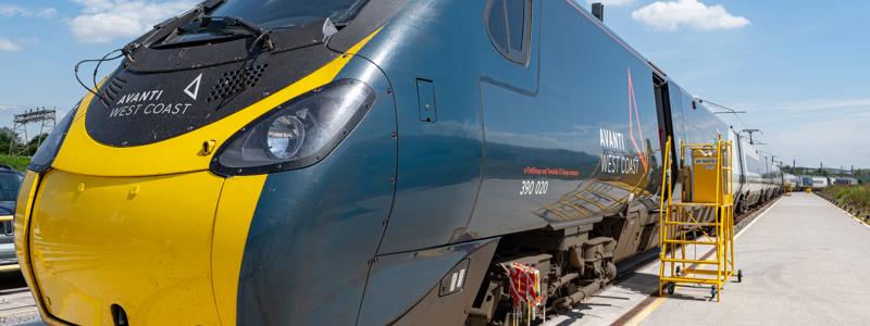 Detta Pendolino-tåg är den sista av 56 andra som har genomgått omfattande uppgradering för förbättrad reskomfort. Foto: Angel Trains