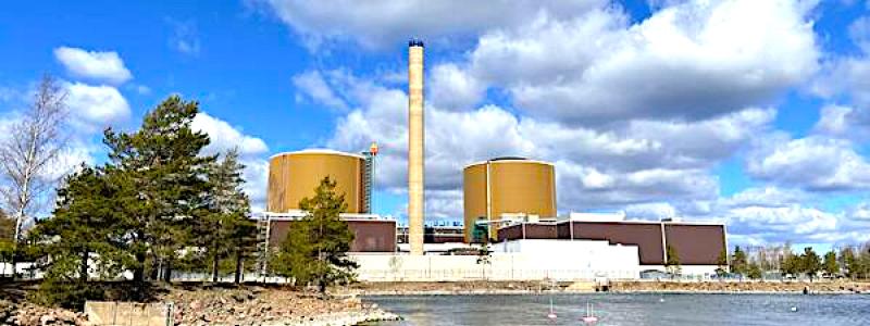 Lovisa kärnkraftverk i södra Finland. Foto: Fortum