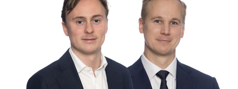 Lukas Andersson och Carl-Johan Wennberg. Foto: PA Consulting