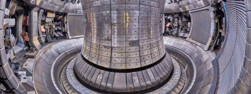 ASDEX-U tokamak vid Max Planck-institutet för Plasmafysik. Foto: Volker Rohde / IPP