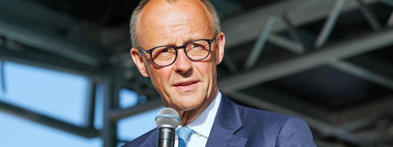 - Målet är att skapa en mer konkurrenskraftig och innovativ ekonomi som kan möta framtidens utmaningar, underströk Merz. Foto: Wikipedia Common Lic. Kredit: Steffen Prößdorf