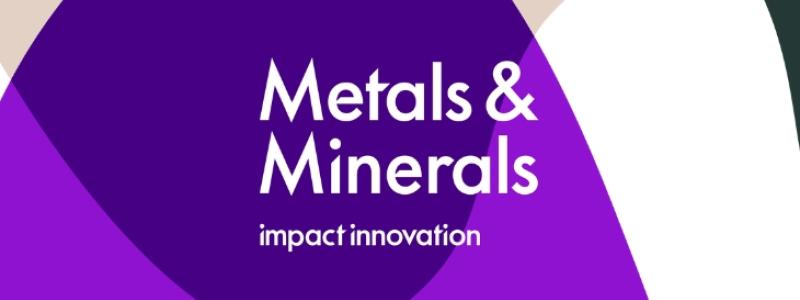 Innovationsprogrammet Metals & Minerals är en del av Sveriges strategiska innovationsatsning för 2030-talet, Impact Innovation. Det är ett initiativ av Energimyndigheten, Formas, Vinnova och den svenska metall- och gruvindustrin. Branschorganisationen Jernkontoret är koordinator. Bild: Metalsandminerals