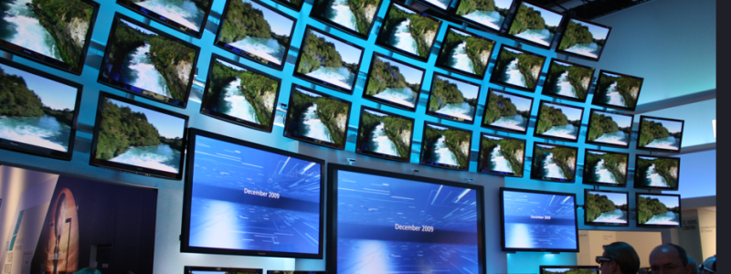 TV-monitorer från Panasonic. Foto: Bin im Garten/Wikimedia Commons