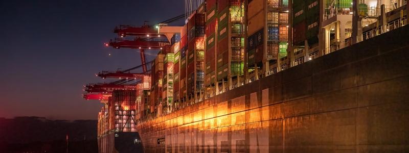 Containertrafiken är nu dyrare än någonsin tidigare. Arkivbild