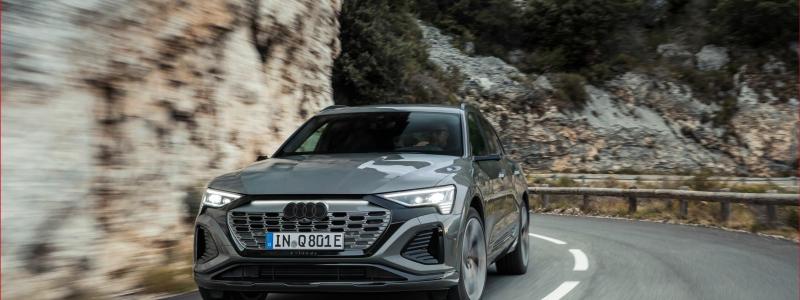 Q8 e-tron. Med sjunkande försäljning av Q8 e-tron och höga logistikkostnader på grund av bristen på lokala leverantörer, har fabriken i Bryssel blivit kostsam att driva. Foto: Audi Car Center
