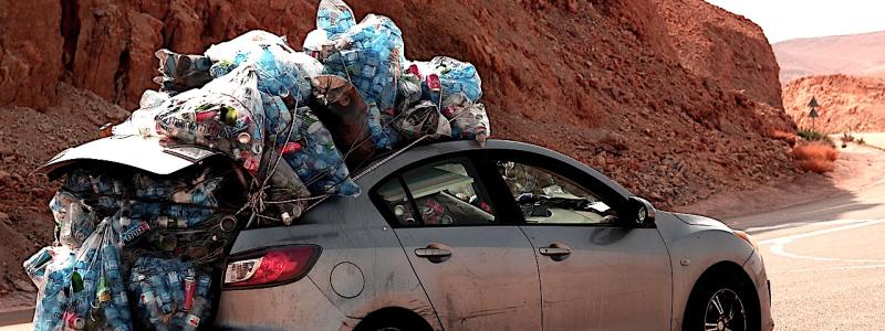 På väg till recycling. Foto: Creative Commons Lic. Kredit: Pixabay