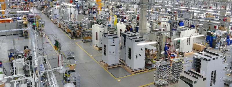 Rockwell Automations fabrik i Katowice, Polen. Techjätten lanserar nu en ny molnbaserad MES-plattform för att knyta samman produktion och IT i moderna tillverkningsmiljöer. Foto: Rockwell Automation