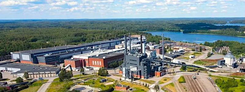 Foto: Sappi, Gerknäs pappersfabrik.
