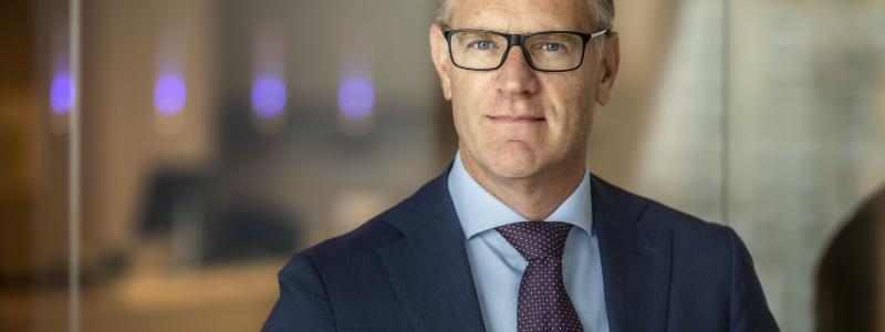 Magnus Montan, vd på Svensk Exportkredit. Foto: Jan Danielsson