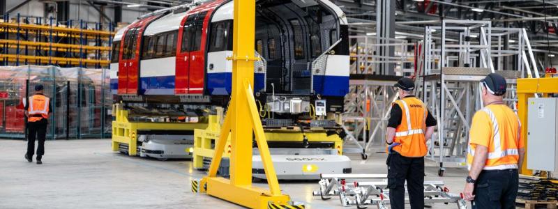 Siemens Mobilitys investering i Goole Rail Village inkluderar en anläggning på 67 hektar, vilket motsvarar 35 fotbollsplaner. Här ska bland annat nya tåg för Piccadilly-linjen produceras, som kommer att användas i Londons tunnelbanenät. Anläggningen kommer att ha modern teknik och erbjuda en hållbar produktionskapacitet för brittiska tåg. Foto: Siemens Mobility