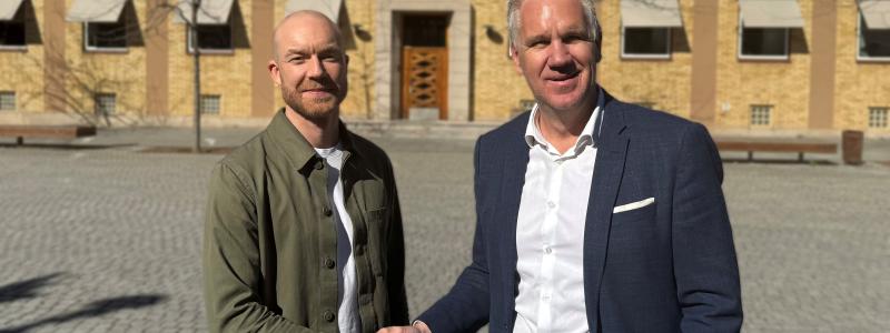 Mats Rosell och Johan Edlund. Foto: Sigma Technology