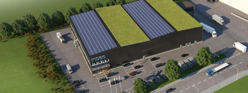 Den nya anläggningen kommer att innehålla kontor, lager, produktion och teknikutrymmen. Foto: Wihlborgs