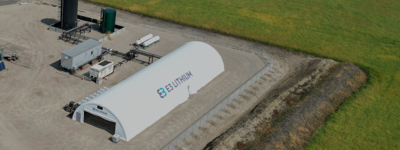I ett oljefält i Alberta, Kanada, förbereder sig Imperiale i samarbete med startupbolaget E3 Lithium att bryta litium. Foto: E3 Lithium