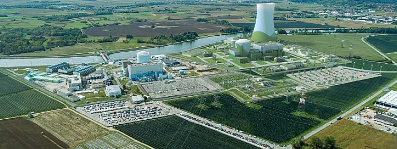 Kärnkraftverket skulle kunna se ut så. Illustration: GEN Energija