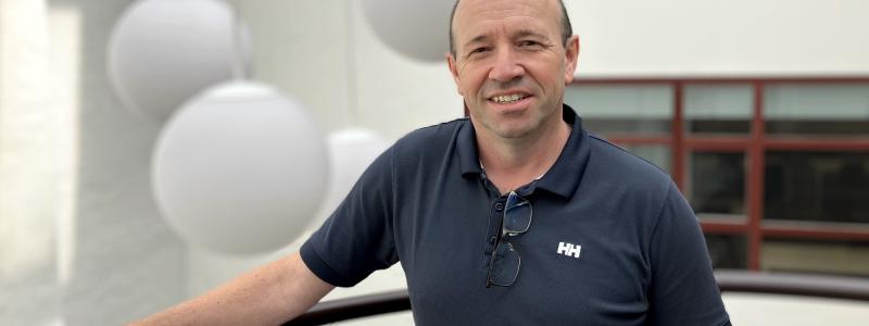 Fabian Wenger, FoU-chef på Smoltek Hydrogen. Foto: Smoltek