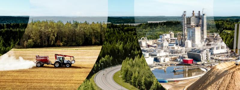 ” Genom förnuftig användning av massa- och pappersindustrins sidoströmmar kan vi minska Sveriges importberoende av gödningsmedel och göra livsmedelsförsörjningen mer robust”
Foto: Soilfood Oy