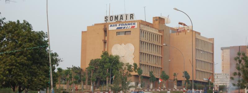 Somairs huvudkontor i Niamey, Nigers huvudstad. Foto: Roland Huziaker/https://www.flickr.com/photos/rolandh/148636281/Wikimedia Commons