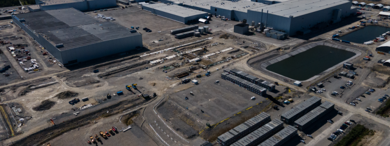 Northvolt Ett i Skellefteå. Foto: Spisen/Wikimedia Commons