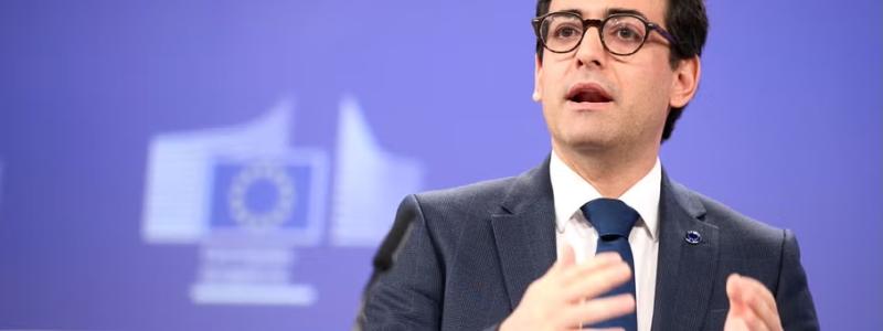 Stéphane Séjourné, EU-kommissionens vice ordförande med ansvar för industriell strategi, presenterade Industrial Acceleration Act i Bryssel. Foto: Europeiska Kommissionen