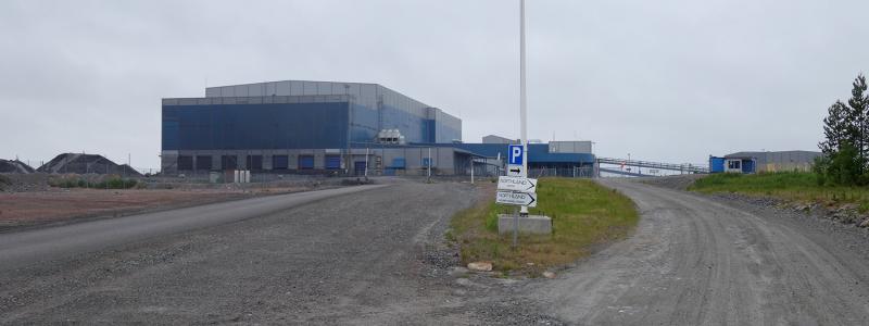 Anrikningsverket i Tapulivuoma där Kaunis Iron har sin järnmalmsgruva. Foto: Skogsfrun/Wikimedia Commons